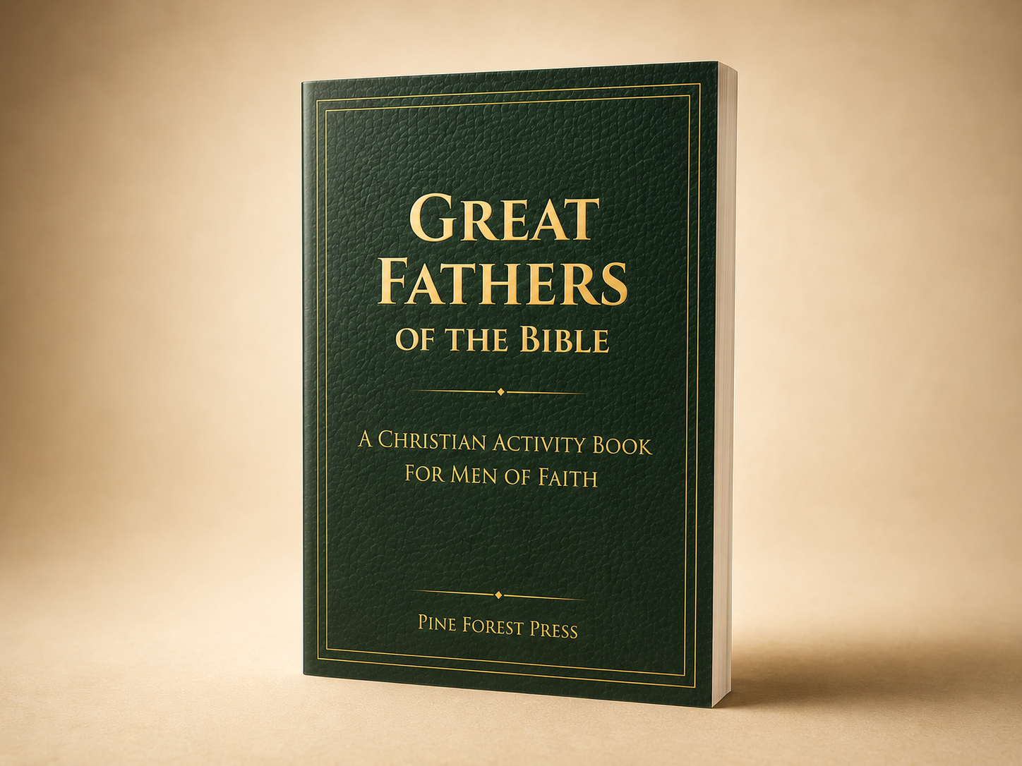 Great Fathers of the Bible — A Christian Activity Book for Men of Faith